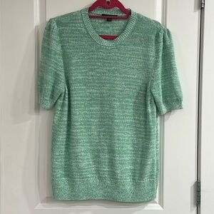 Ann Taylor puff sleeve sweater. Size L